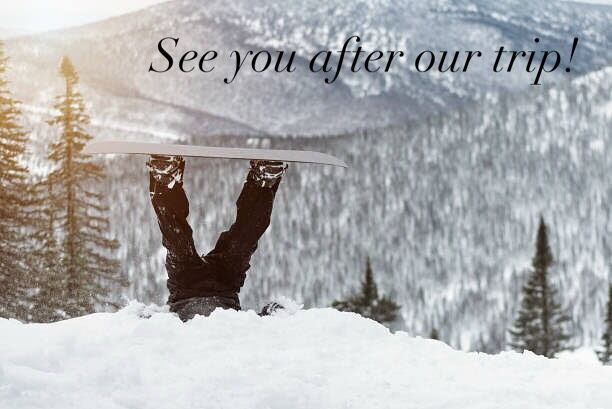 We will be going on a Family snow trip and will be closed on Tuesday the 5th and Wednesday the 6th of August.
We will see you all when we’re back! ❄️☃️🏂
