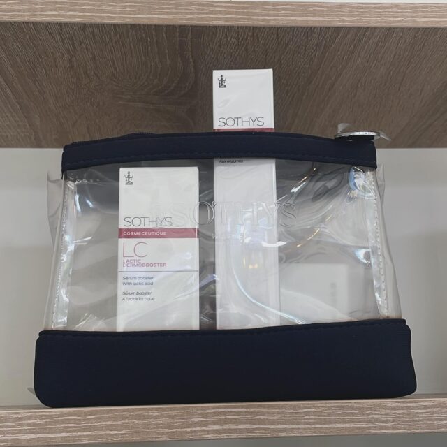 Running low on your Enhancing Cream or Booster? Now is the perfect time to stock up! Save $84.94 and receive Sothys travel bag for free. Only 1 left!